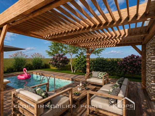 Propriété sur 950 m2 constructibles avec projet de construction