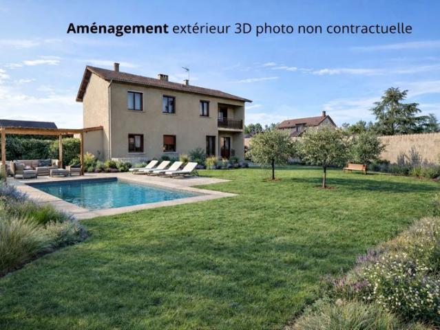 Propriété rénovée 157 m2 sur 1 230 m2 dont 750 m2 constructi
