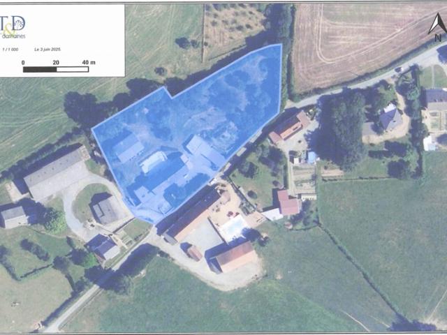 Propriété rurale 6,9 ha avec maison de 170 m2, petit studi