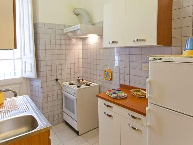 Pratico appartamento con 3 camere da letto in affitto nel centro storico