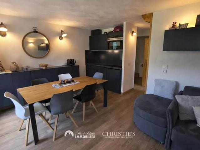 Praz sur Arly ! T2 rénové avec vue montagne et grand garage