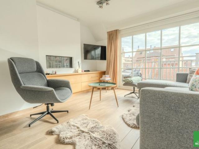 Prachtig zuidgerichte duplex met 2 slaapkamers in het har.