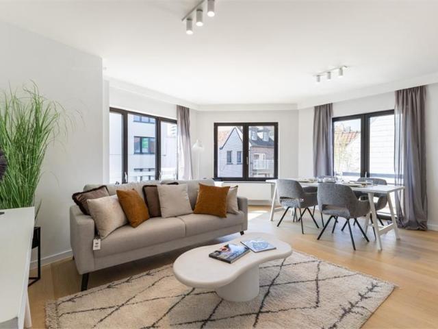 Prachtig hoekappartement te koop in het centrum van Knokke