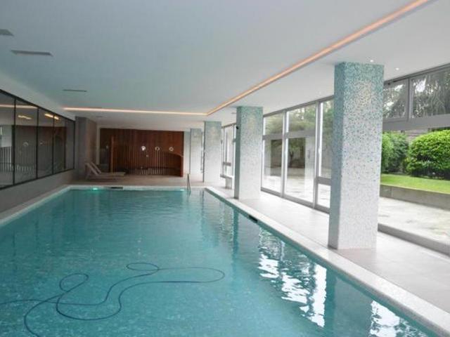 Prächtige 1,5 Zimmer Wohnung mit Balkon und privatem Pool – Genf, Champel