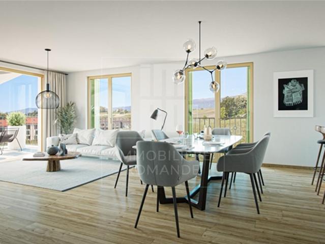 Prächtige 5 Zimmer Penthouse Wohnung in Satigny