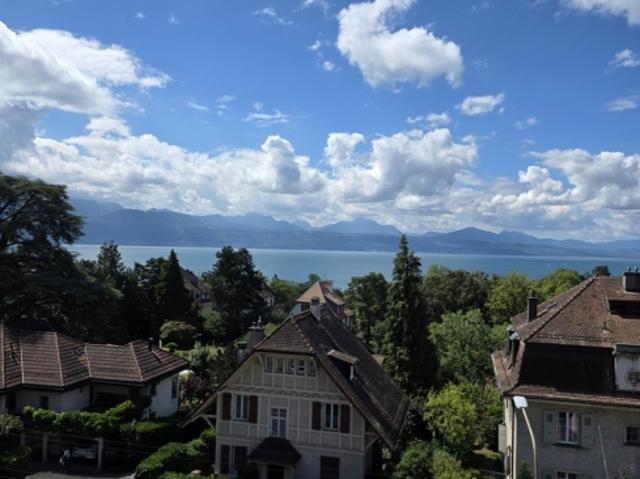 Prächtige, außergewöhnliche 4 Zimmer Wohnung mit Blick auf den See