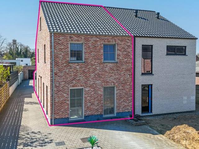 Prachtige halfopen nieuwbouwwoning in Heusden Zolder!