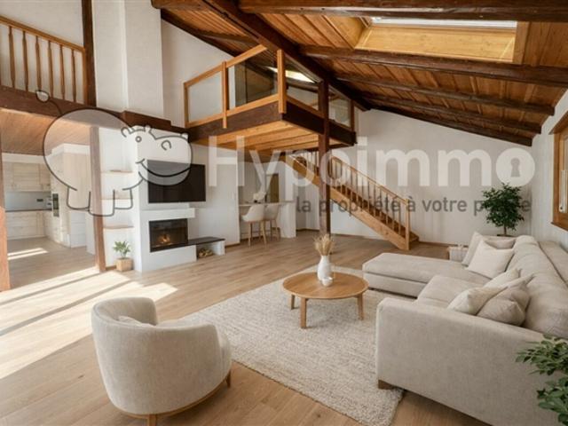 Prächtige Maisonette von 182 m² mit Terrasse und Garten