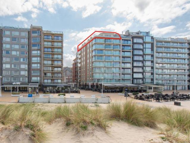 Prachtige penthouse met drie slaapkamers te Nieuwpoort