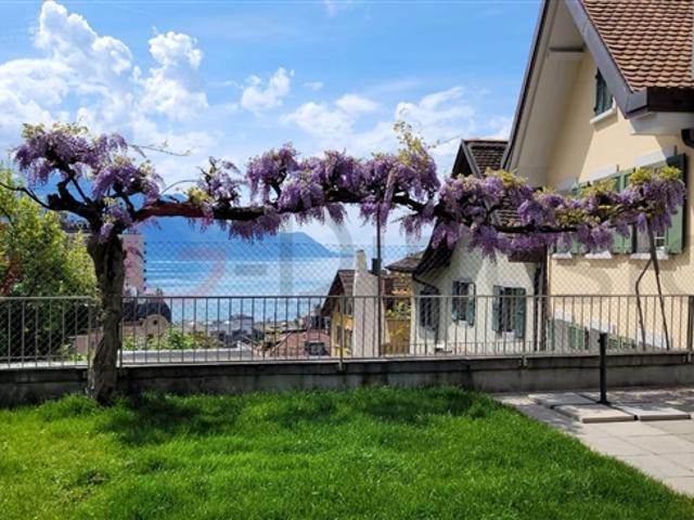Prächtige Wohnung mit atemberaubendem Panoramablick auf den Genfersee und die Berge