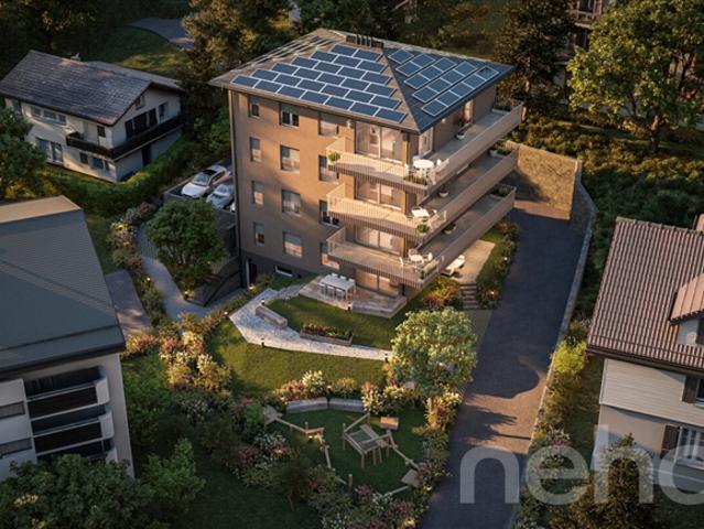 Prächtige Wohnung mit privatem Garten und großer Terrasse