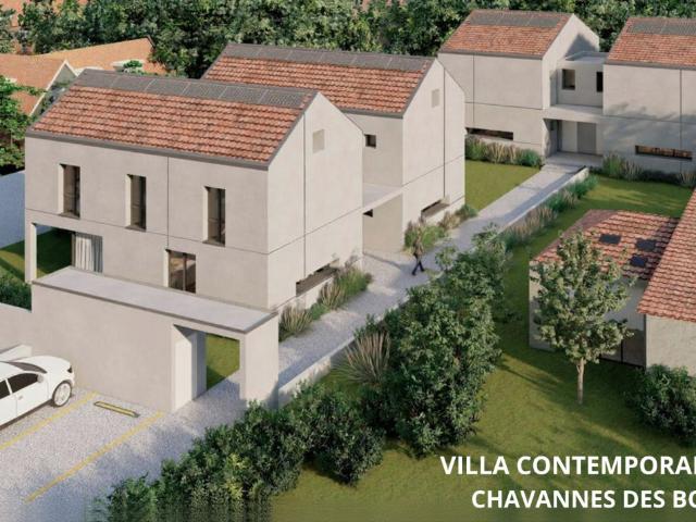 Prächtige zeitgenössische Villa A/ Chavannes des Bois, 20 Minuten bis Genf