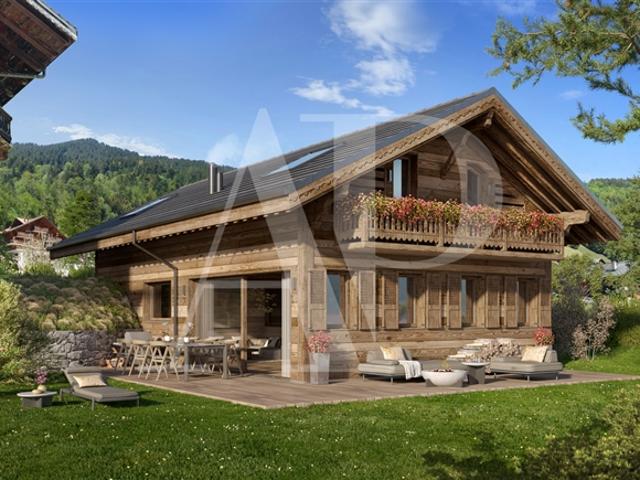 Prächtiges neues Off Plan Chalet im Herzen von Champéry
