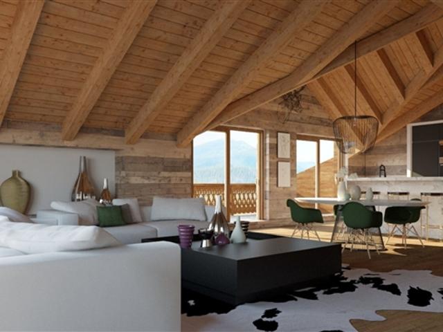 Prächtiges neues Chalet in Crans Montana
