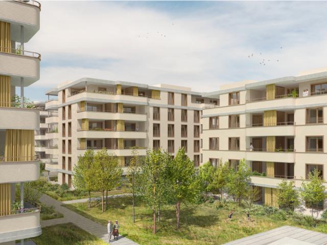 Prairie 3 Surfaces commerciales de 63 m2 à 77 m2 au rez de chaussée