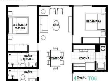 Preventa Departamento de 69.62 m2 en el corazón de San Rafael Tu nuevo comienzo en Gabino Barreda