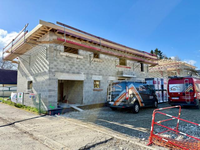 PREVESSIN 01280, VILLA INDIVIDUELLE 165m2, 4 CHAMBRES + BURE