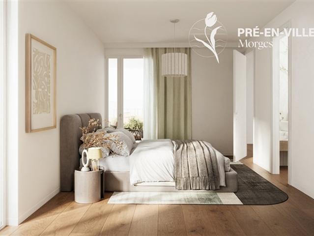 Pré en Ville B2 Neue 2,5 Zimmer Wohnung im Erdgeschoss