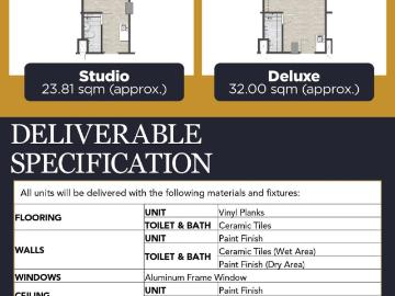 Pre selling Condo in Amaia Capitol Central Bacolod Negros Occidental [Condos ️] April 2025 in Bacolod, Negros Occidental for sale | Discounted / Promo | Semi Furnished