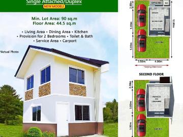 Pre selling/row house/duplex/single attached [House and Lot ️] June 2024 in Naic, Cavite for sale