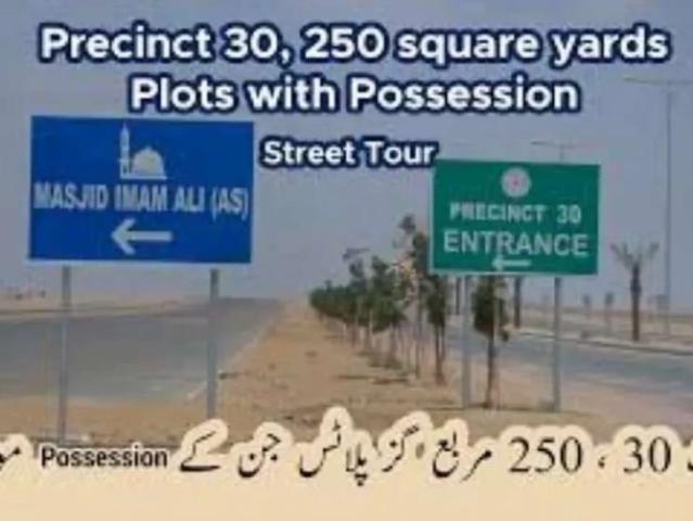 Precinct 30 Out Class Location Near Park Near Avenue 27 Plot Available Karachi Bahria Town Karachi ID 64578