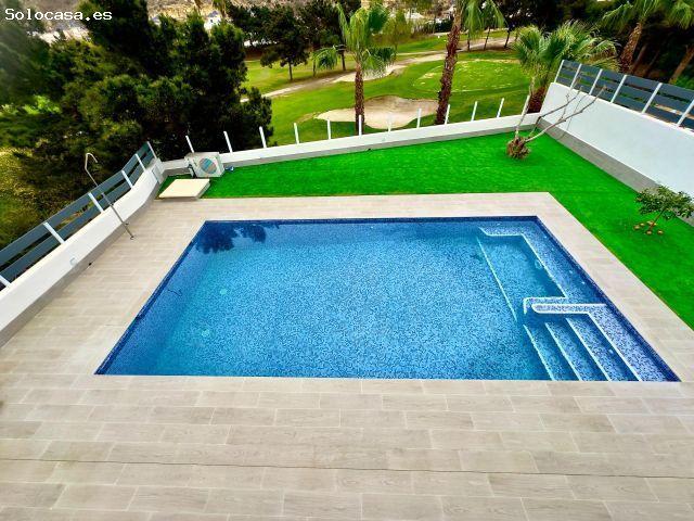 PRECIOSA VILLA CON VISTAS AL CAMPO DE GOLF EN CIUDAD QUESADA, ROJALES, ALICANTE, COSTA BLANCA