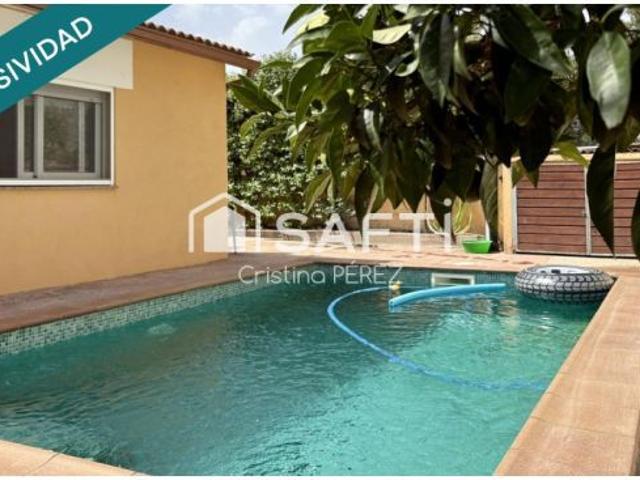 Preciosa casa unifamiliar con piscina