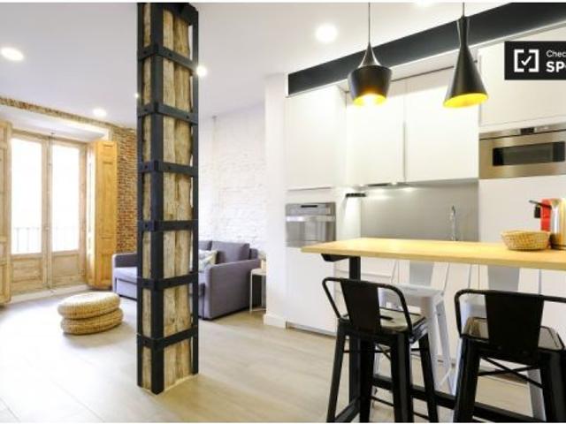 Precioso apartamento de 1 dormitorio en alquiler en Chueca