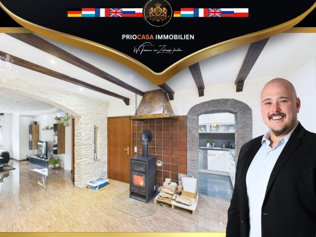 PREISREDUZIERUNG IDEAL FÜR LUX_PENDLER EFH Sauna inkl Grillhütte Terrasse Räucherofen 2x Badezimmer 1x Kamin 1x Garage Granitboden Garten mit angrenzendem Wald