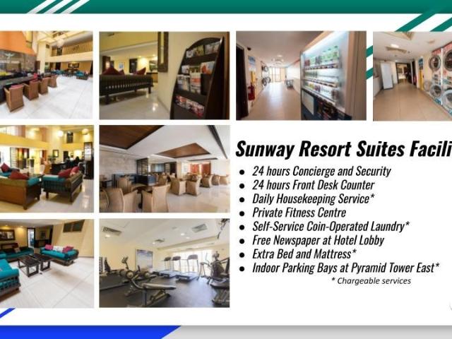 Premier Luxury Studio at Sunway Resort Suites, Sunway Pyramid Mall, Bandar Sunway