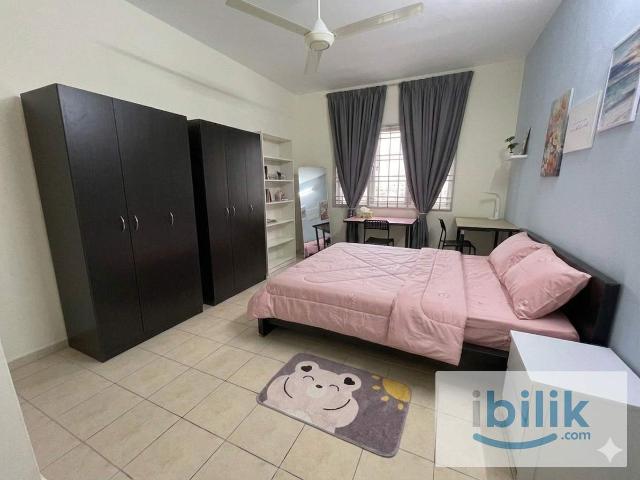 PREMIUM MASTER ROOM with private bathroom at Angkasa Condo for rent, 3mins to UCSI, 8mins to MRT/LRT