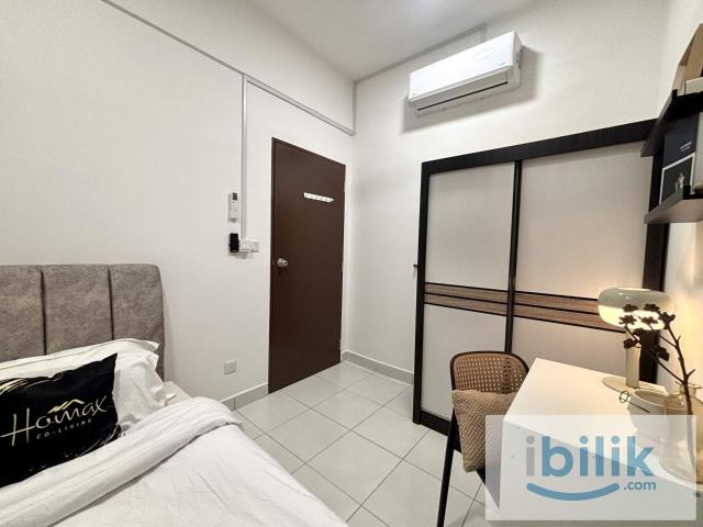 Premium mix gender unit in mercu jalil large single room rm650 only ️ driving distance to lrt awan besar