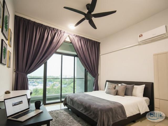 Premium Balcony Room with Private Balcony, Stunning Views, and Stylish Designs at Perai Icon City