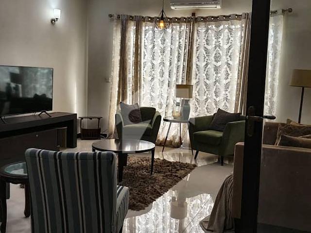 Premium Corner House, West Open, In Capital Society, Scheme 33.422 Sq. Yds. Ground + 1: 2 Bed DD On Ground Floor, 3 Bed DD Upstairs. Super Luxurious, Premium Construction, Safe Gated