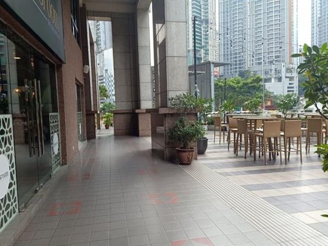 Premium Ground Mezzanine Floor Corner Unit Shop Lot for Sale at Megan Avenue KLCC