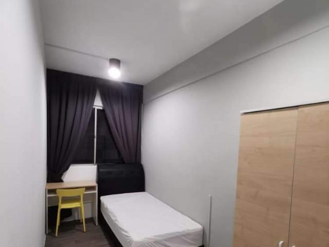 Premium Stay Fully Furnished Single Room for Rent near Chow Kit MRT, PWTC