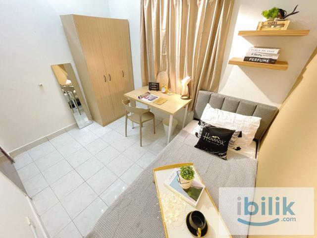 Premium single room7mins walk to mrt! Same line to kwasa damansara/bukit bintang/trx!