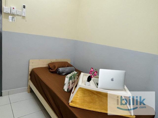 ‼️Premium ⭐️ Single Room Fully Furnished @ NEW Aircond Wardrobe Table Chair Mattress, Seksyen 13 Near MSU