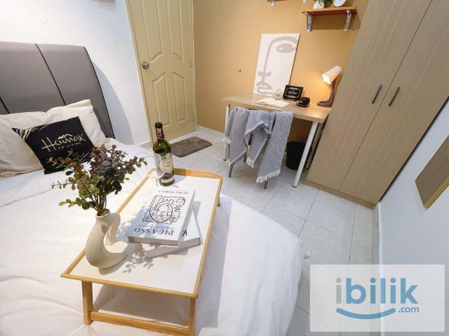 PREMIUM SINGLE ROOM! WORK FROM HOME FRIENDLY WALKING DISTANCE TO MRT MUTIARA DAMANSARA