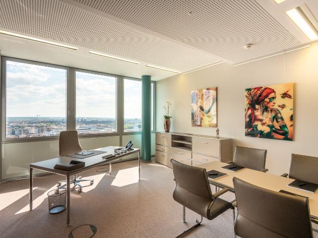 Premium Tagesbüro mit Stadtblick