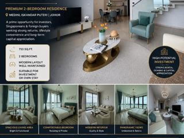 Premium 2Bedroom Residence Medini Iskandar Puteri