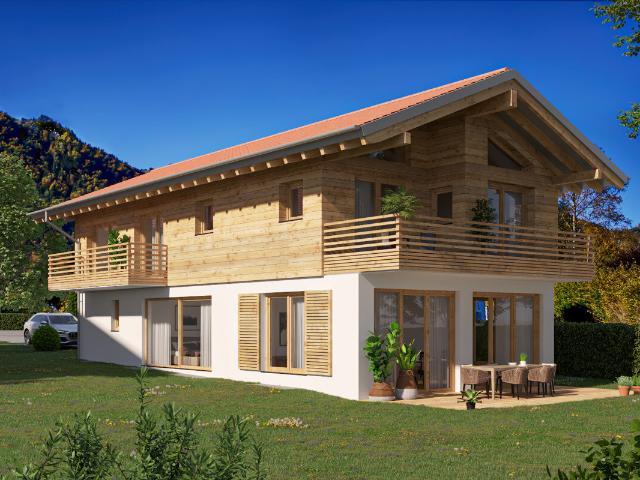 PREMIUMSEGMENT Bester 360 Grad Bergpanoramablick: Komfortables Landhaus in Schliersee Neuhaus