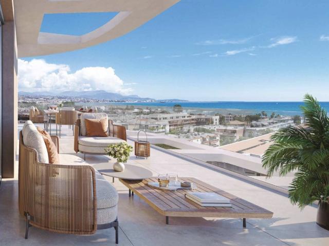 Près d'ANTIBES appartements neufs proche plages de sable 64m² Villeneuve Loubet