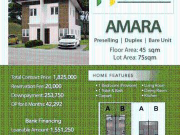 Preselling Affordable Duplex For Sale Calamba Laguna SLEX Old Highway [House and Lot ️] June 2024 in Calamba, Laguna for sale | Discounted / Promo | Murang Pabahay / Low Cost Housing