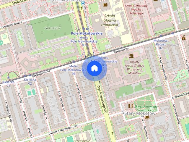 Prestiżowa kawalerka metro Pole Mokotowskie bezpośrednio, 40 m2 pets