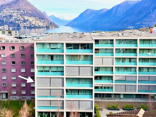 Prestigeträchtige Wohnung nur wenige Minuten vom Zentrum und vom Seeufer entfernt