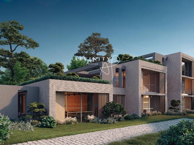 Prestigeträchtige luxuriöse Residenz auf Gartenebene in Genf