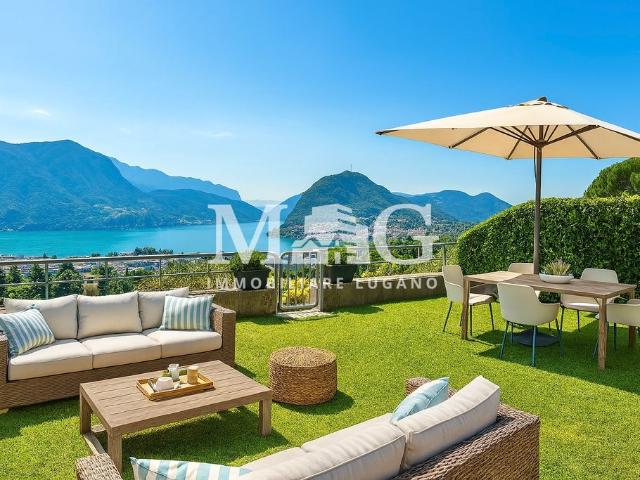 Prestigevolles Reihenhaus von 214 m2 zu verkaufen in Lugano, Tessin