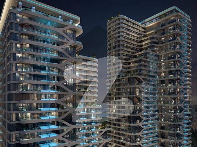 Prestigious 2666 square feet 3 bedroom apartment with plunge pool in GoldCrest Bay Sands 2 at HMR Waterfront at the heart of DHA Phase 8 on 5 year payment plan with booking starts from 10%