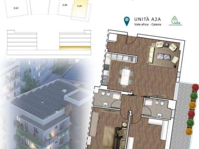 Prestigioso appartamento di 99 m² in vendita Viale Africa, Catania, Sicilia
